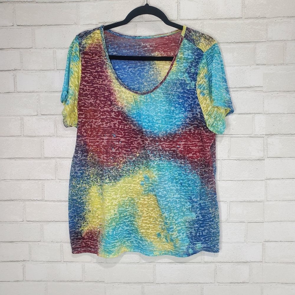 Relativity tye-dye tee‎ - Picture 5 of 12